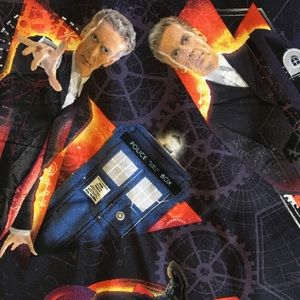 Doctor Who Peter Capaldi BBC Fabric Sewing